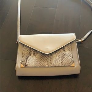 Snake print purse